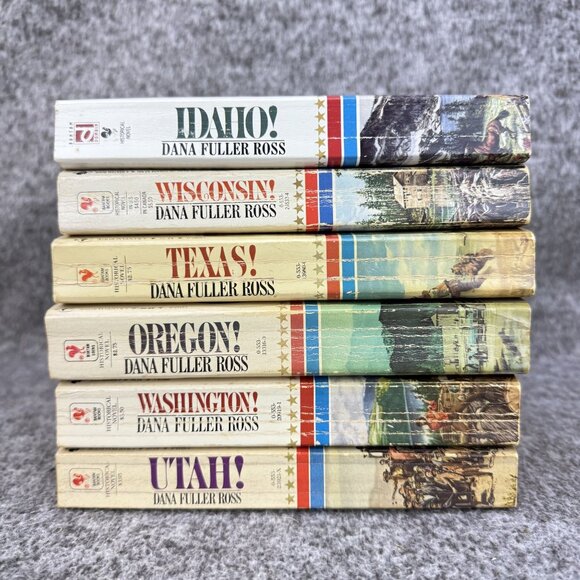 Bantam Books Other - ✅Wagons West Series Dana Fuller Ross Idaho Wisconsin Texas Oregon Washington Uta